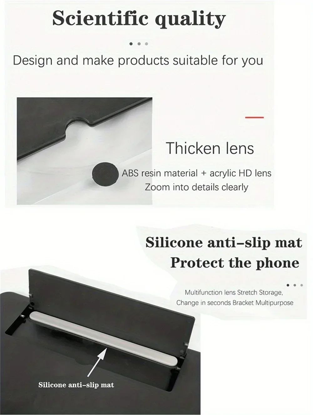 HD Mobile Screen Amplifier