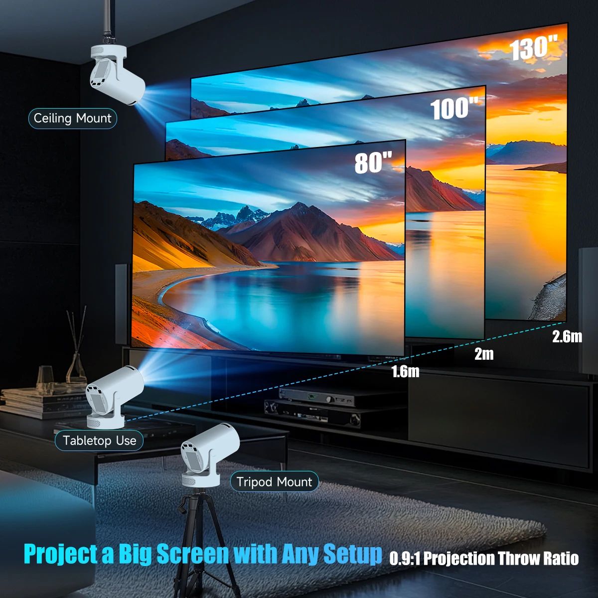 Magcubic HY300 PRO PLUS Projector