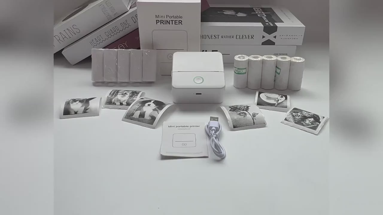 Mini HD Sticker Printer